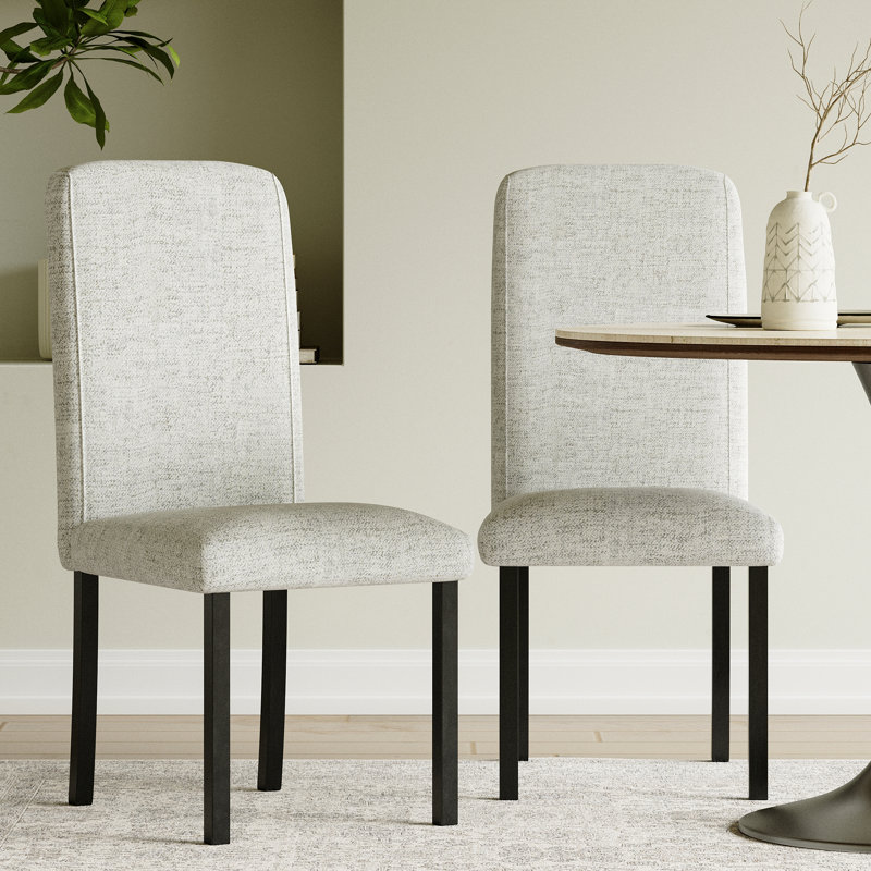 Modern Dining Chairs (Set Of 2), Beige
