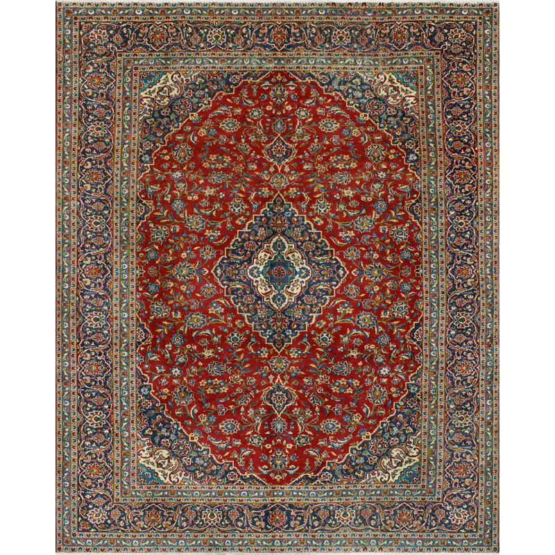 Khylar Distressed Anzar Red Rug