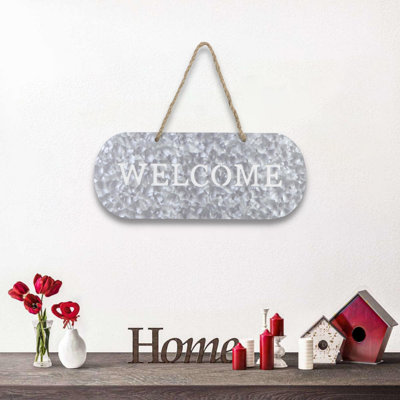 Zaynab Metal Garden Sign
