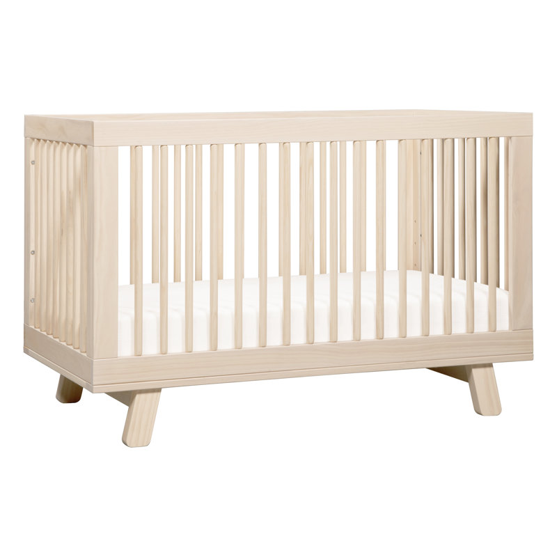 Hudson 3-in-1 Convertible Crib, Washed Natural