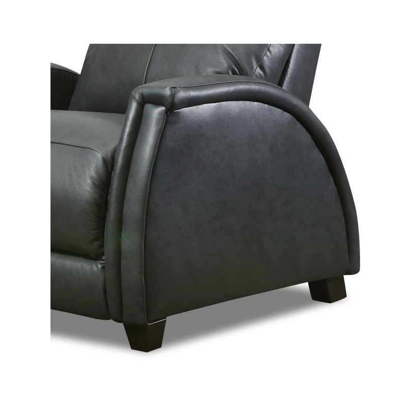 Venus Zero Gravity Leather Recliner, Valentino Slate, Power Headrest with SoCozi