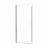 30"W X 72"H Frameless Circular Shower Door In With 1/4" (6Mm) Thick SGCC Tempered Glass-123404528