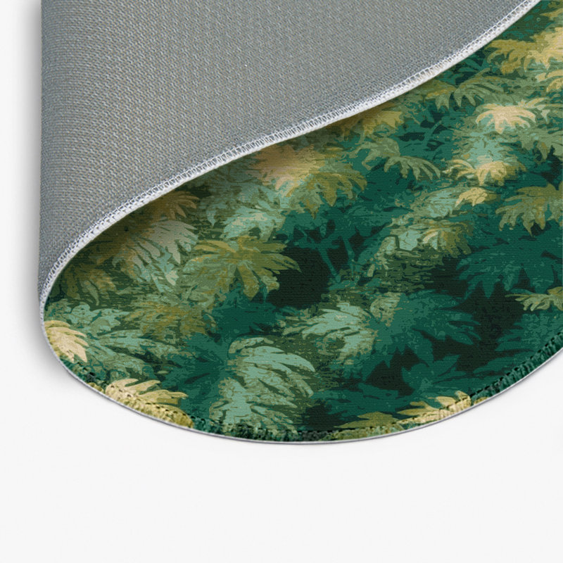 Tapis d'intérieur et d'extérieur vert Nature