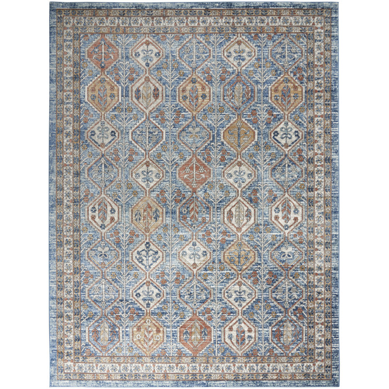 Shabila Oriental Indoor Rug, Rectangle 8'10" x 11'10"