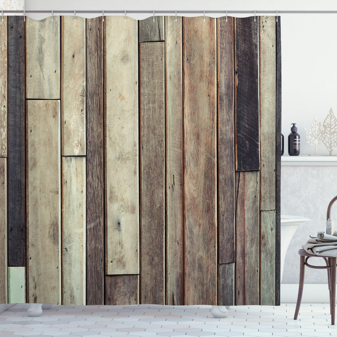 Livingston American Western Style Single Shower Curtain Union Rustic