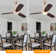 42” Ceiling Fan Light With Remote Control (Walnut)