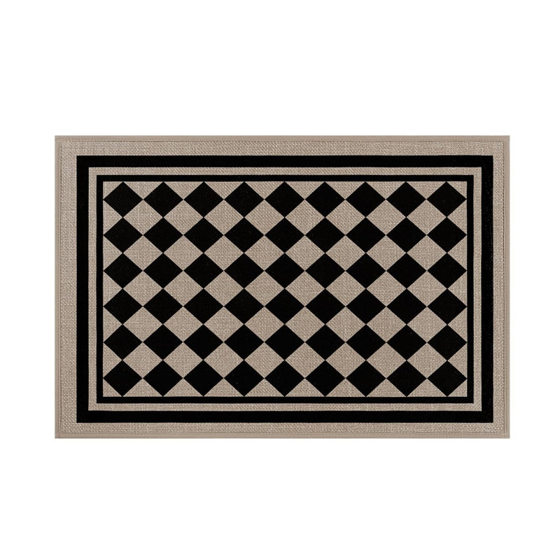 Plaid Doormat