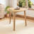 Triangular Wood Table