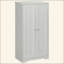 Armoire de rangement pour garde-manger, armoire de cuisine autoportante avec 2 portes, tablettes réglables pour la salle à manger