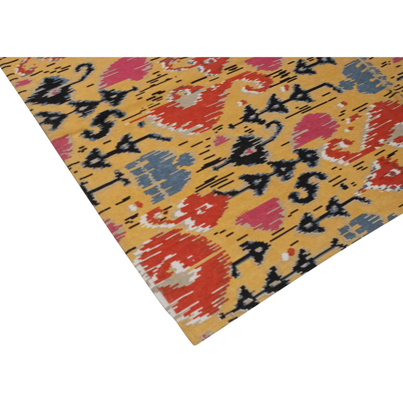 Tapis multicolore de haute qualité noué à la main