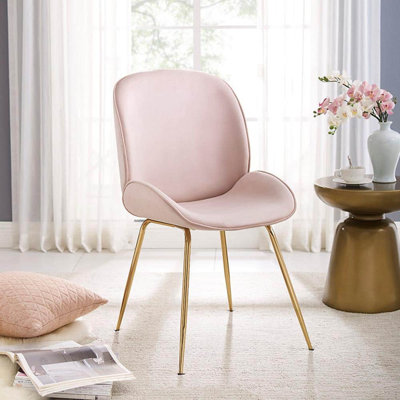 Lotus Gold Chair Velvet