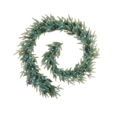 274.32cm Lighted Faux Garland with Lights