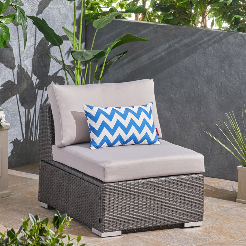 PÈRE NOEL ARGENTÉE DU GRAND PÈRE NOIRE (GRY + ALU), Silver Cushion/Grey Frame