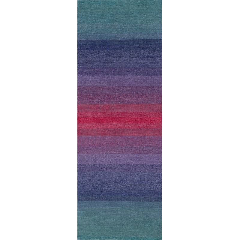 Fade Ombre Area Rug, Runner 3' x 10'