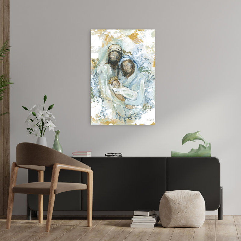 Art divin abstrait, H 36 po x l 24 po