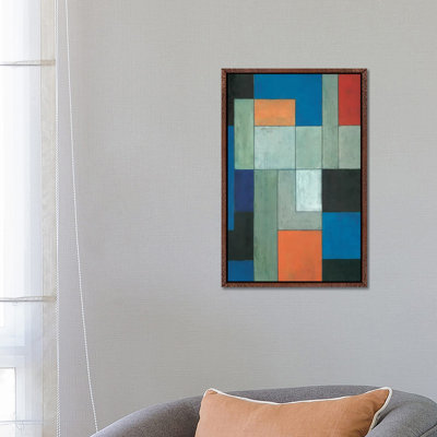 Grey Matters Blue by Stephen Cimini - Painting on Canvas