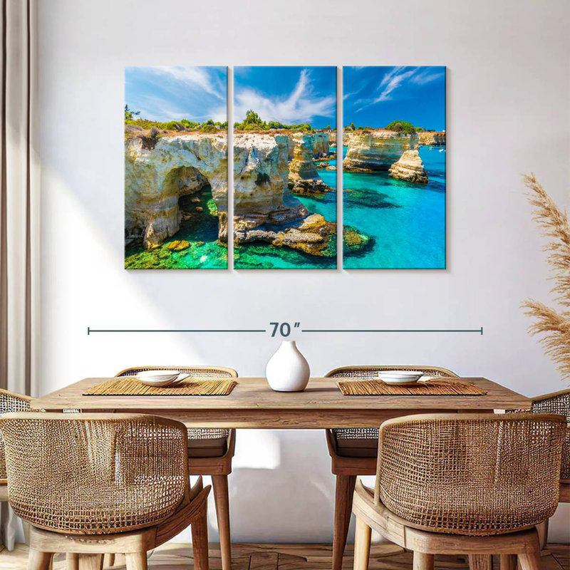 Sebbie Torre Sant'Andrea Cliffs, 36" H x 57" W
