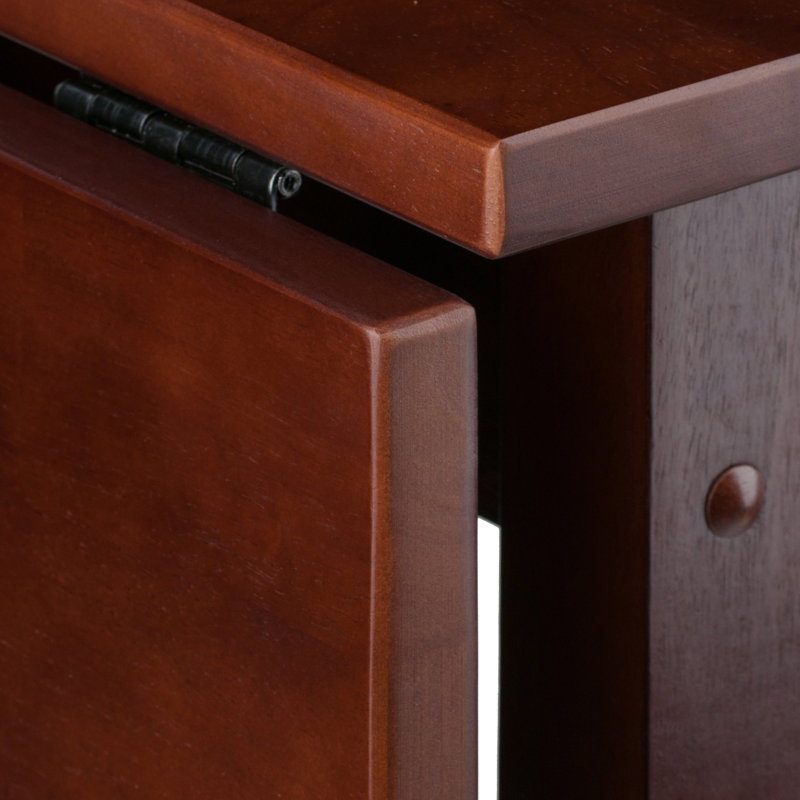 2 - Person Solid Wood Top Four Leg Dining Set