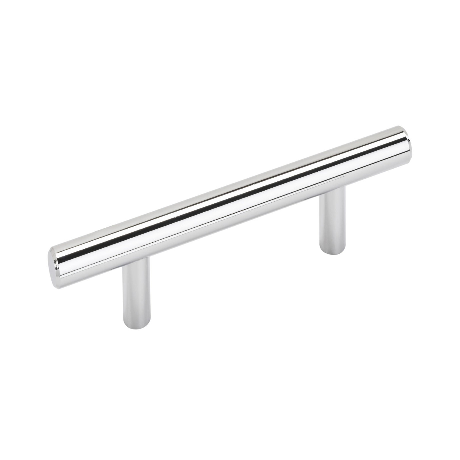 Bar Pulls Cabinet Pull, 3", Polished Chrome, 1