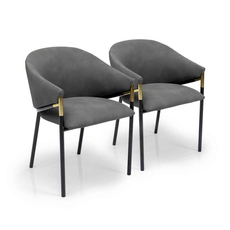 Chair with Armrest Boulevard (2/Set)
