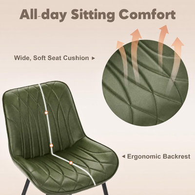 Leather Dining Chairs, Modern Dining Room Chairs