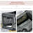 Collapsible Vehicle Travel Carrier,Carrier with 3 Doors-96465153