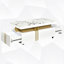 Table basse à roulettes avec rangement Maryjoan-302125163