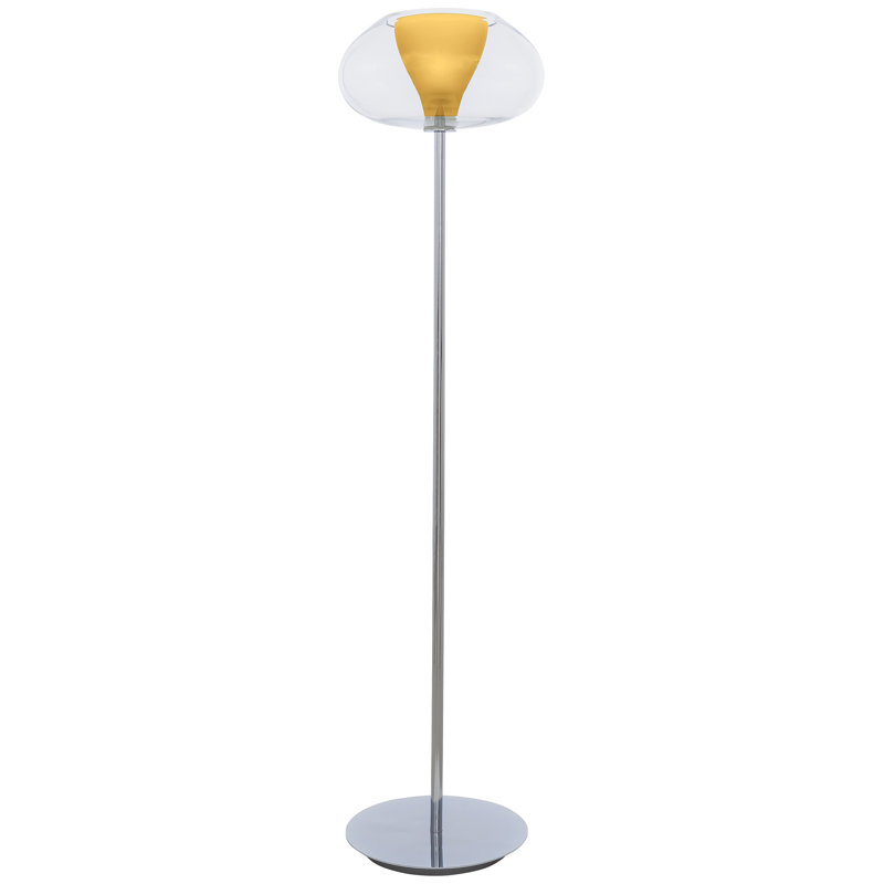 Irene 68'' Chrome Torchiere Floor Lamp