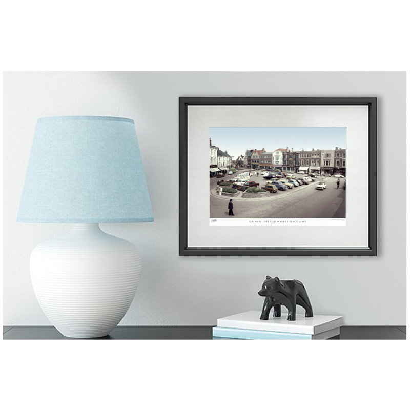 Grimsby, The Old Market Place C1965 by Francis Frith - Single Picture Frame Print, 45cm H x 60cm W x 2.3cm D