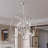 Auberta 5 - Light Crystal and Steel Globe Chandelier-2077415016