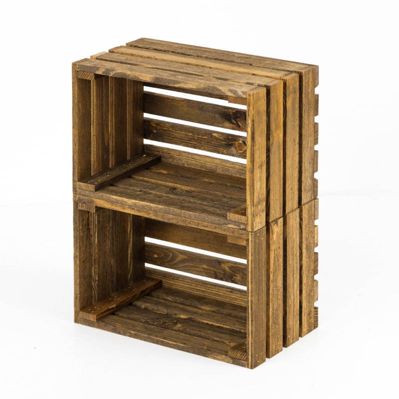 Caisse en bois massif Loon Peak®, 2, H 8 po x l 9,5 po x P 15 po