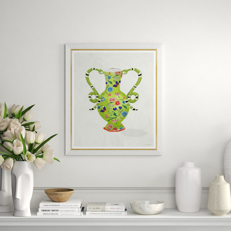 Boa Vase Giclee Print by Dana Gibson