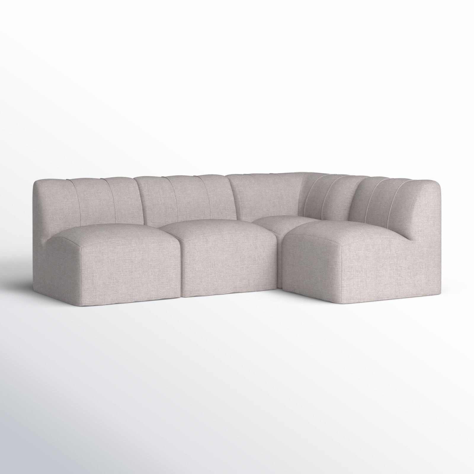 Praia 96" Sunbrella Outdoor Sofa, Cast Silver Sunbrella®