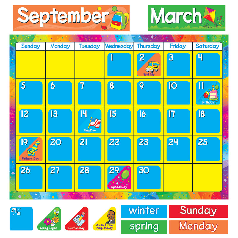 Calendar Chart Set
