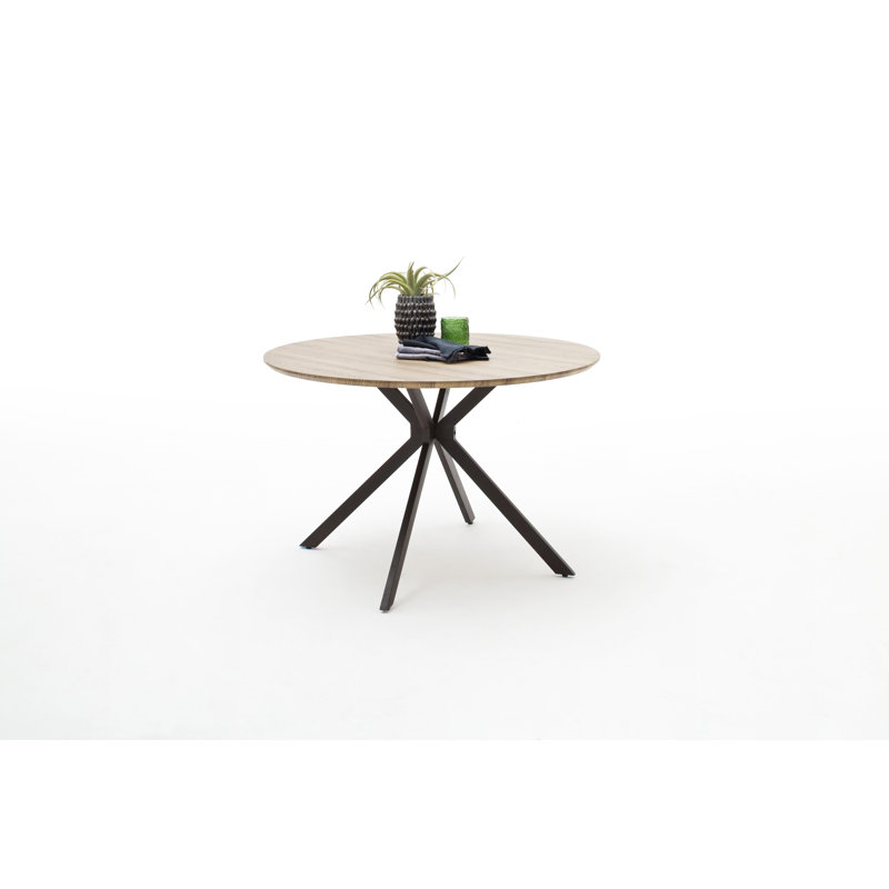 Callaghan Round Solid Wood Base Dining Table
