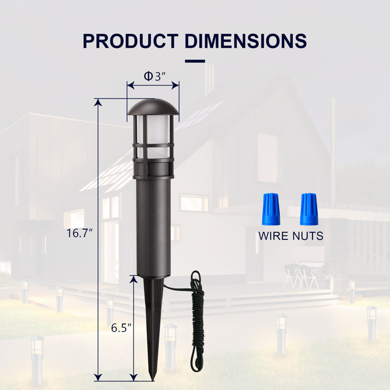 Bronze LED Low Voltage Pathway Lights Multipack