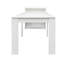 Table de salle à manger extensible moderne avec rangement (seulement les tables, pas de chaises)