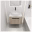 Meuble-lavabo flottant 24 po avec lavabo en céramique blanc 24 po Modern-129504473-129504474-129504471