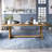 Wilfred Pine Solid Wood Base Dining Table