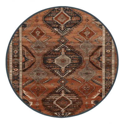 Tapis brun lavable à la machine