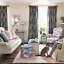 Hollyhocks Fabric-65429072