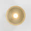 1-Light Dome LED Semi Flush Mount