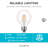 5 Watt (60 Watt Equivalent), G25 LED, Dimmable Light Bulb, E26/Medium (Standard) Base-50510817