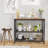 Small Console Table, Sofa Table With Double Mesh Shelves, Industrial Entryway Table For Entryway, Hallway, Foyer, Front Hall, Sofa Couch, Living Room, Bar, Kitchen, 32 Inch, Rustic-604841837