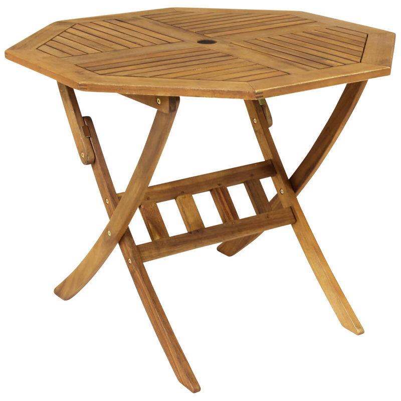 Wooden Folding Outdoor Dining Table
