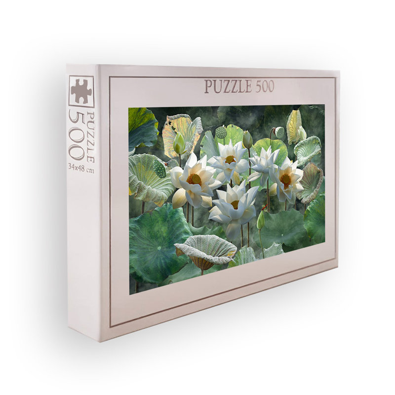 500-Piece Puzzle, 100% Cardboard, 18.9 x 13.4 inches | Box Size: 13.2 x 9.1 x 2.0 inches | Perfect for Family Fun & Relaxation, High-Quality, Durable Pieces for Easy Assembly, Ideal Gift for Puzzle Lovers