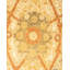 Tapis sable unique noué à la main de conception unique 8 pi 3 po x 10 pi 6 po Keller