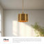 Luminaire suspendu géométrique 1 lumière Tindra-66310773-68121102