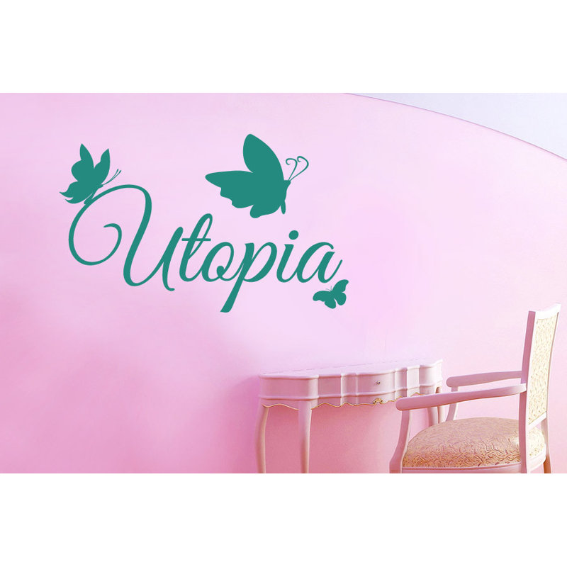 Wall Decal, Medium, Aqua Green