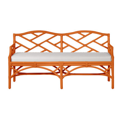 Chippendale Upholstered Bench